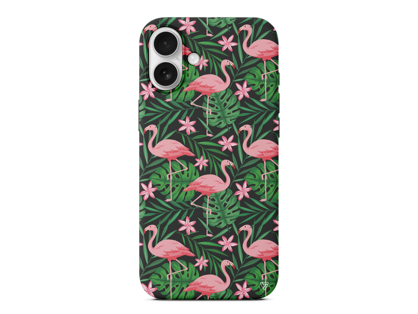 Flamingo Yard Lansman Model İçi Kadife Silikon Telefon Kılıfı – Plus Serisine Özel