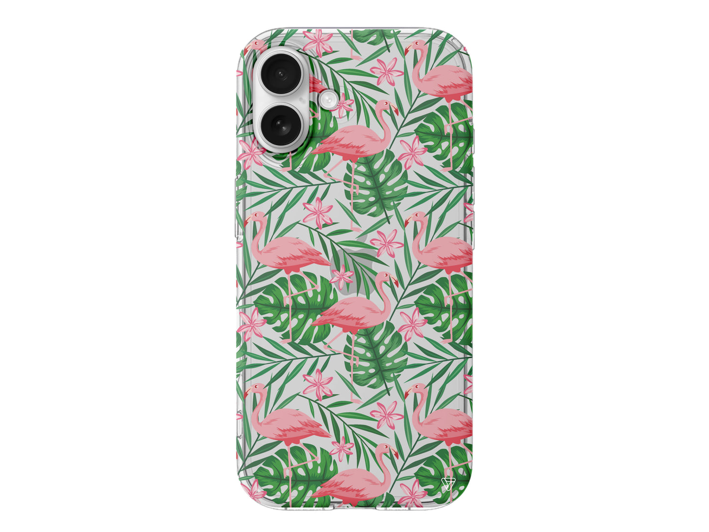 Flamingo Yard Lansman Model İçi Kadife Silikon Telefon Kılıfı – Plus Serisine Özel