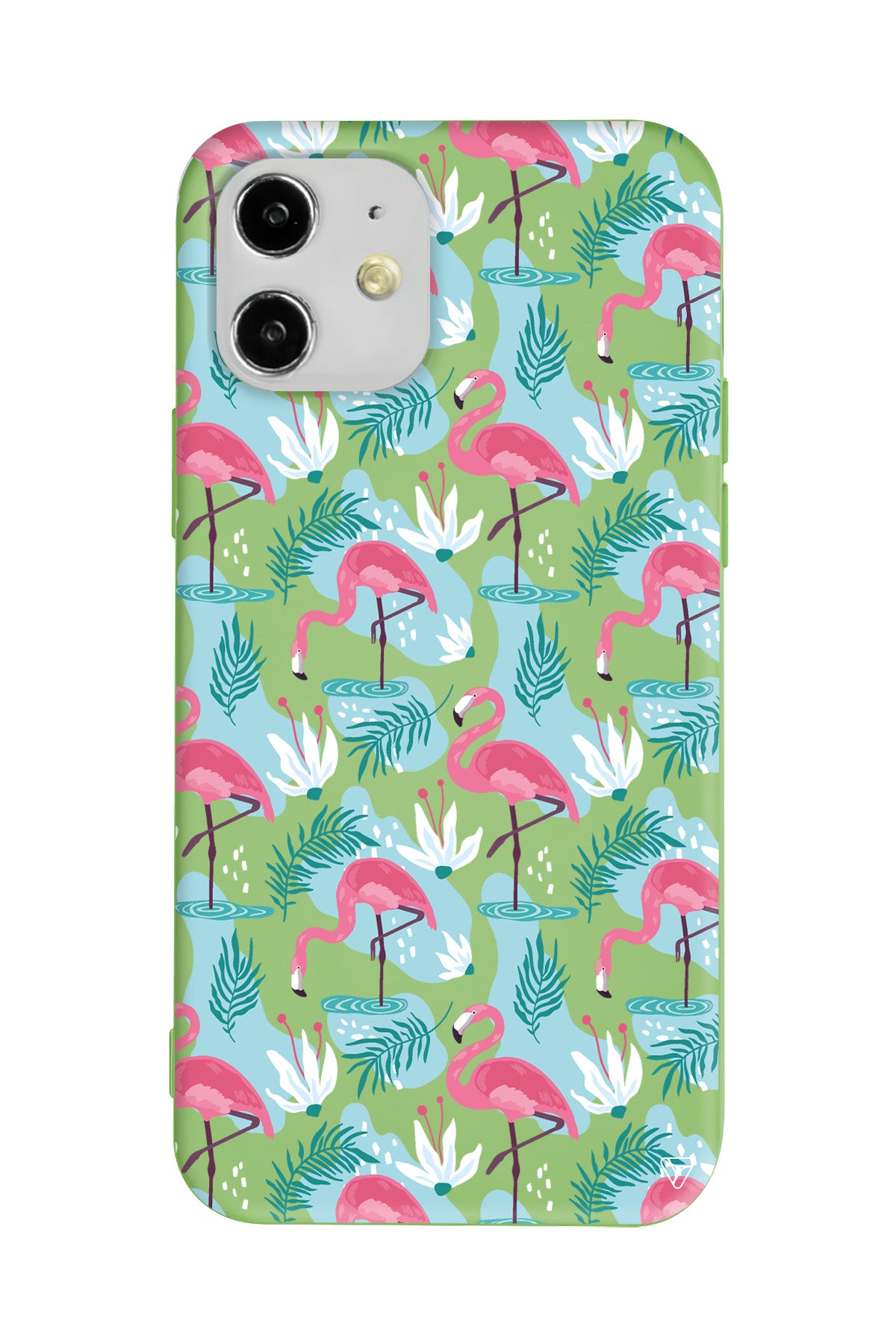 Cold Flamingo Lansman Model İçi Kadife Silikon Telefon Kılıfı