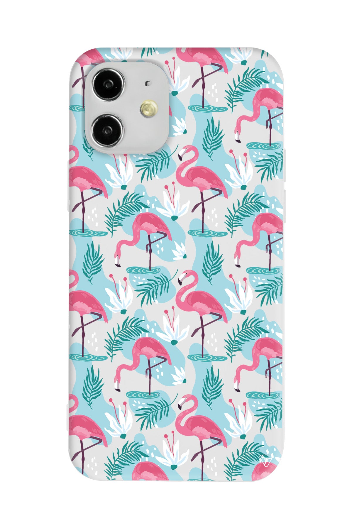 Cold Flamingo Lansman Model İçi Kadife Silikon Telefon Kılıfı