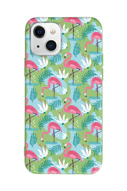 Cold Flamingo Lansman Model İçi Kadife Silikon Telefon Kılıfı – Plus Serisine Özel