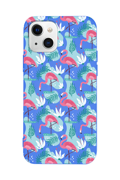 Cold Flamingo Lansman Model İçi Kadife Silikon Telefon Kılıfı – Plus Serisine Özel