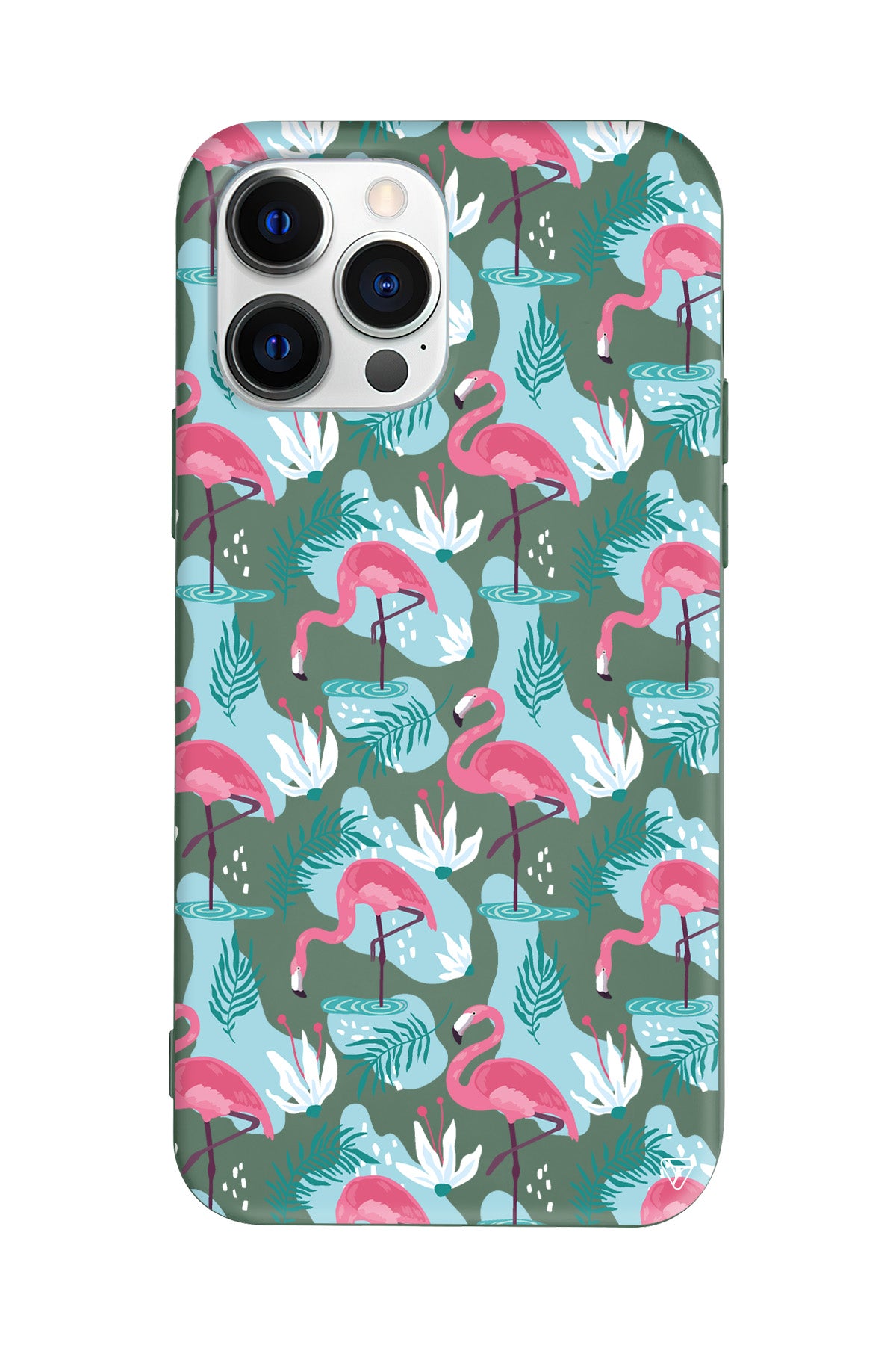 Cold Flamingo Lansman Model İçi Kadife Silikon Telefon Kılıfı