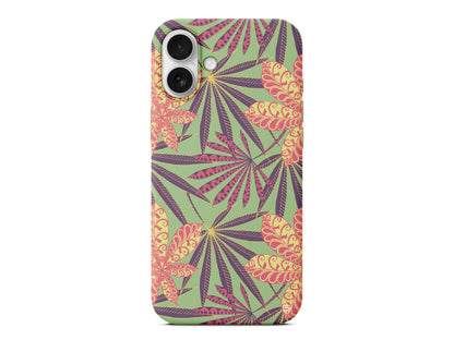 India Floral Lansman Model İçi Kadife Silikon Telefon Kılıfı