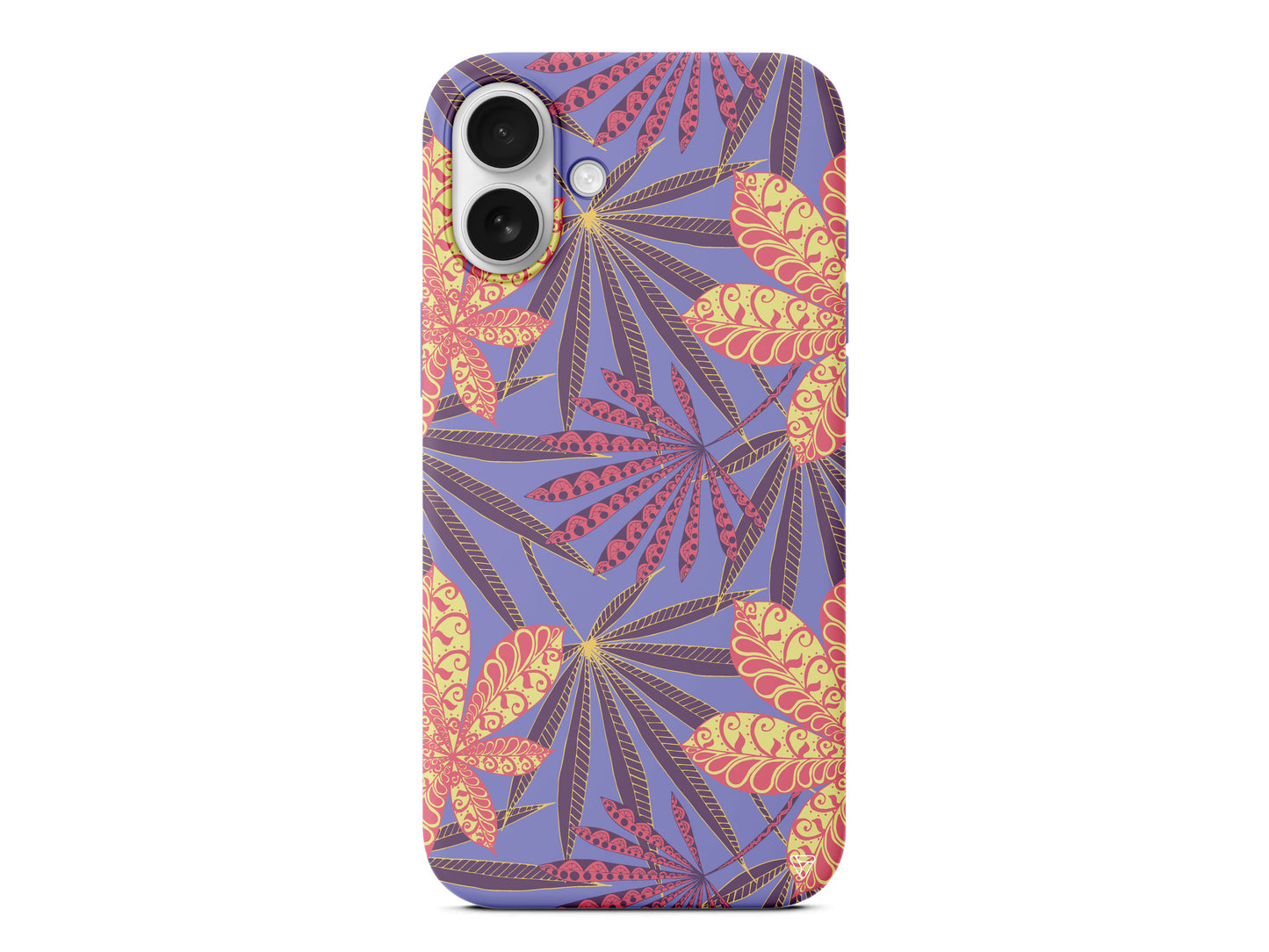 India Floral Lansman Model İçi Kadife Silikon Telefon Kılıfı