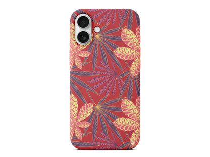 India Floral Lansman Model İçi Kadife Silikon Telefon Kılıfı – Plus Serisine Özel