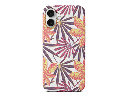 India Floral Lansman Model İçi Kadife Silikon Telefon Kılıfı – Plus Serisine Özel