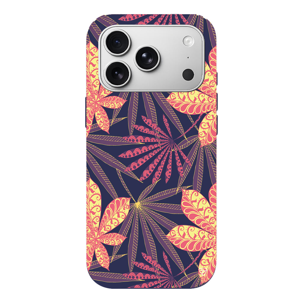 India Floral Lansman Model İçi Kadife Silikon Telefon Kılıfı