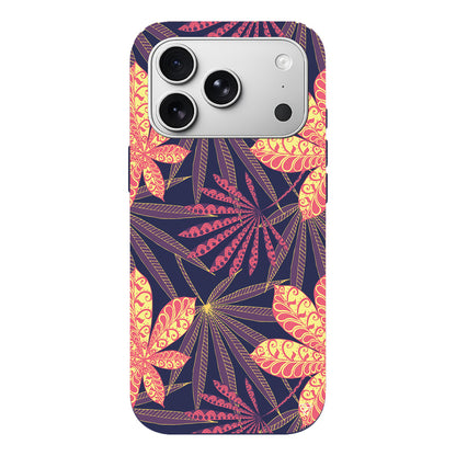 India Floral Lansman Model İçi Kadife Silikon Telefon Kılıfı