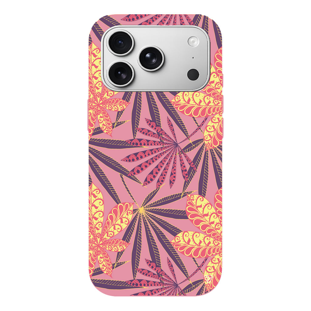 India Floral Lansman Model İçi Kadife Silikon Telefon Kılıfı