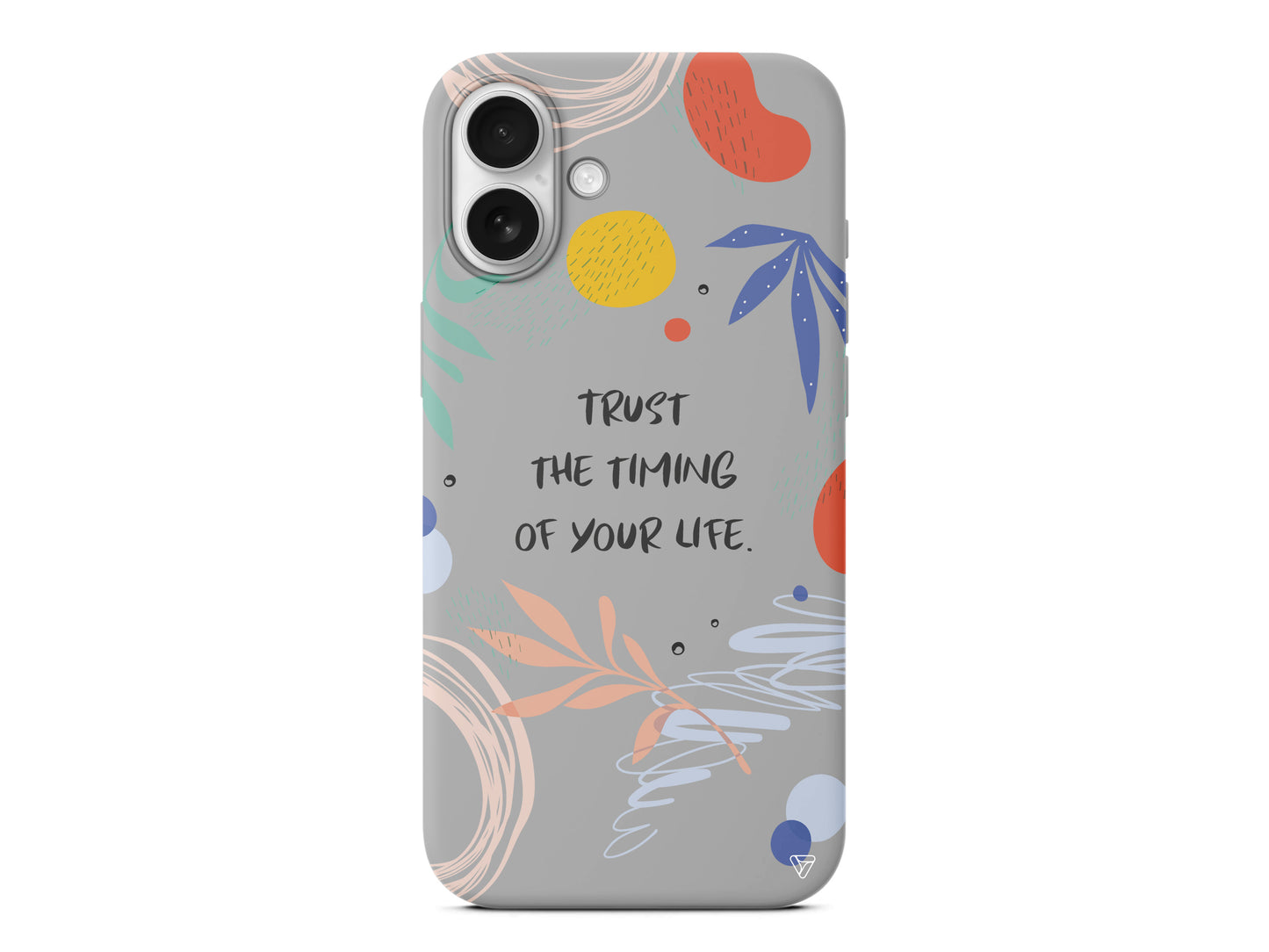 Trust The Timing Lansman Model İçi Kadife Silikon Telefon Kılıfı – Plus Serisine Özel