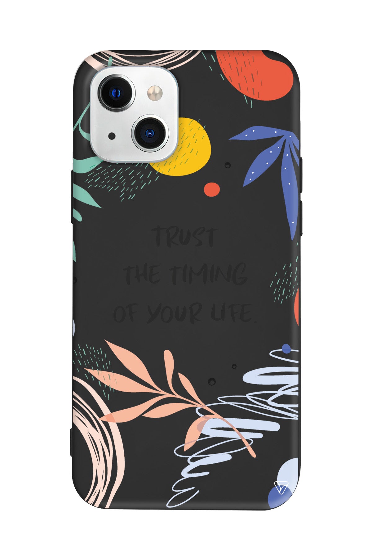 Trust The Timing Lansman Model İçi Kadife Silikon Telefon Kılıfı – Plus Serisine Özel