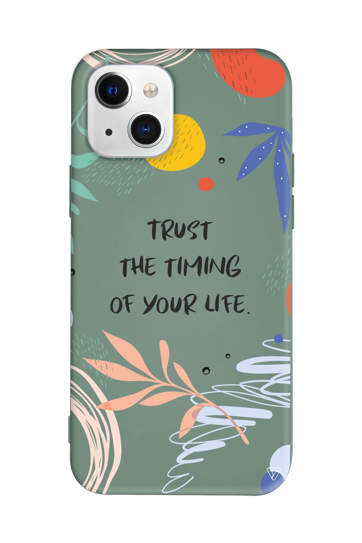 Trust The Timing Lansman Model İçi Kadife Silikon Telefon Kılıfı – Plus Serisine Özel