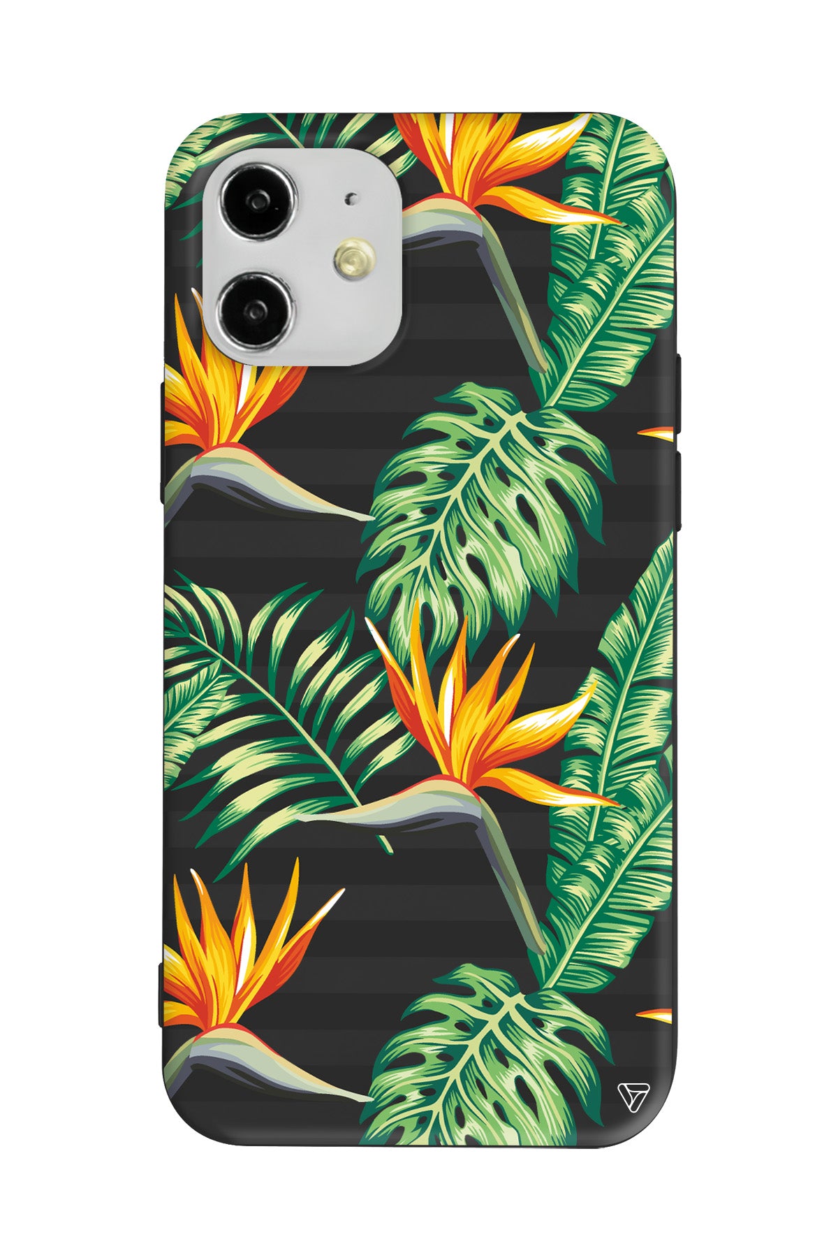 Botanic Line Lansman Model İçi Kadife Silikon Telefon Kılıfı