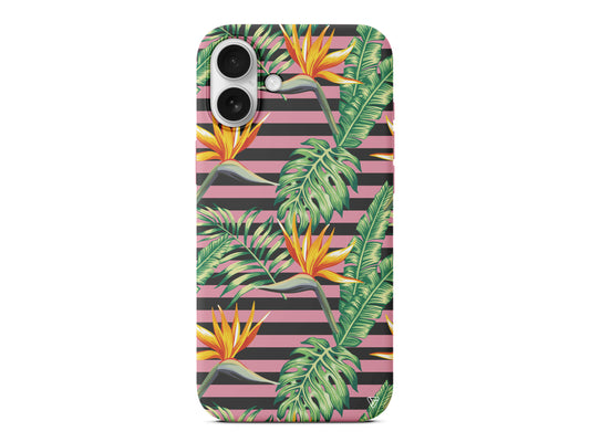 Botanic Line Lansman Model İçi Kadife Silikon Telefon Kılıfı – Plus Serisine Özel