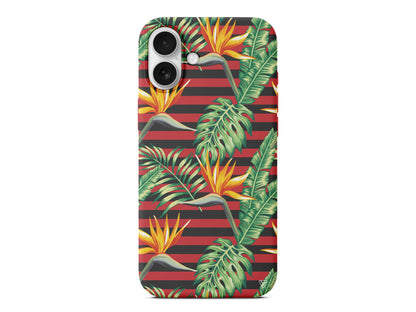 Botanic Line Lansman Model İçi Kadife Silikon Telefon Kılıfı – Plus Serisine Özel