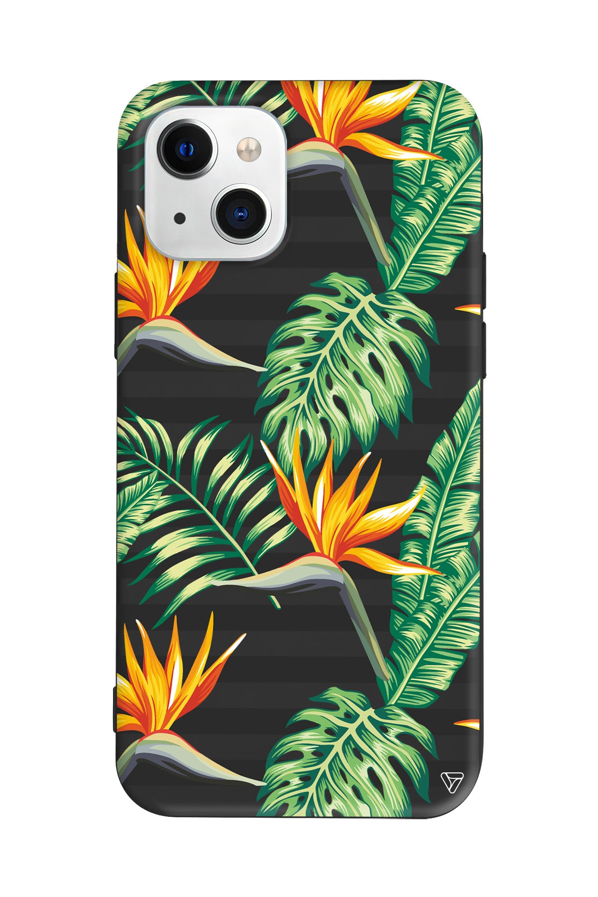 Botanic Line Lansman Model İçi Kadife Silikon Telefon Kılıfı – Plus Serisine Özel