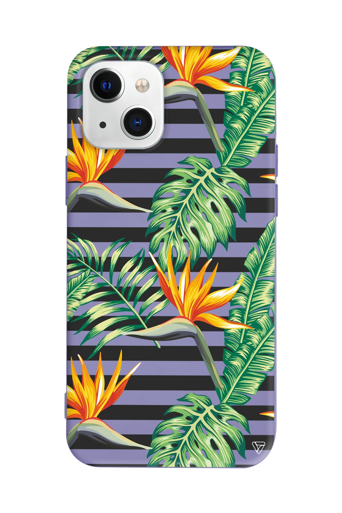 Botanic Line Lansman Model İçi Kadife Silikon Telefon Kılıfı – Plus Serisine Özel