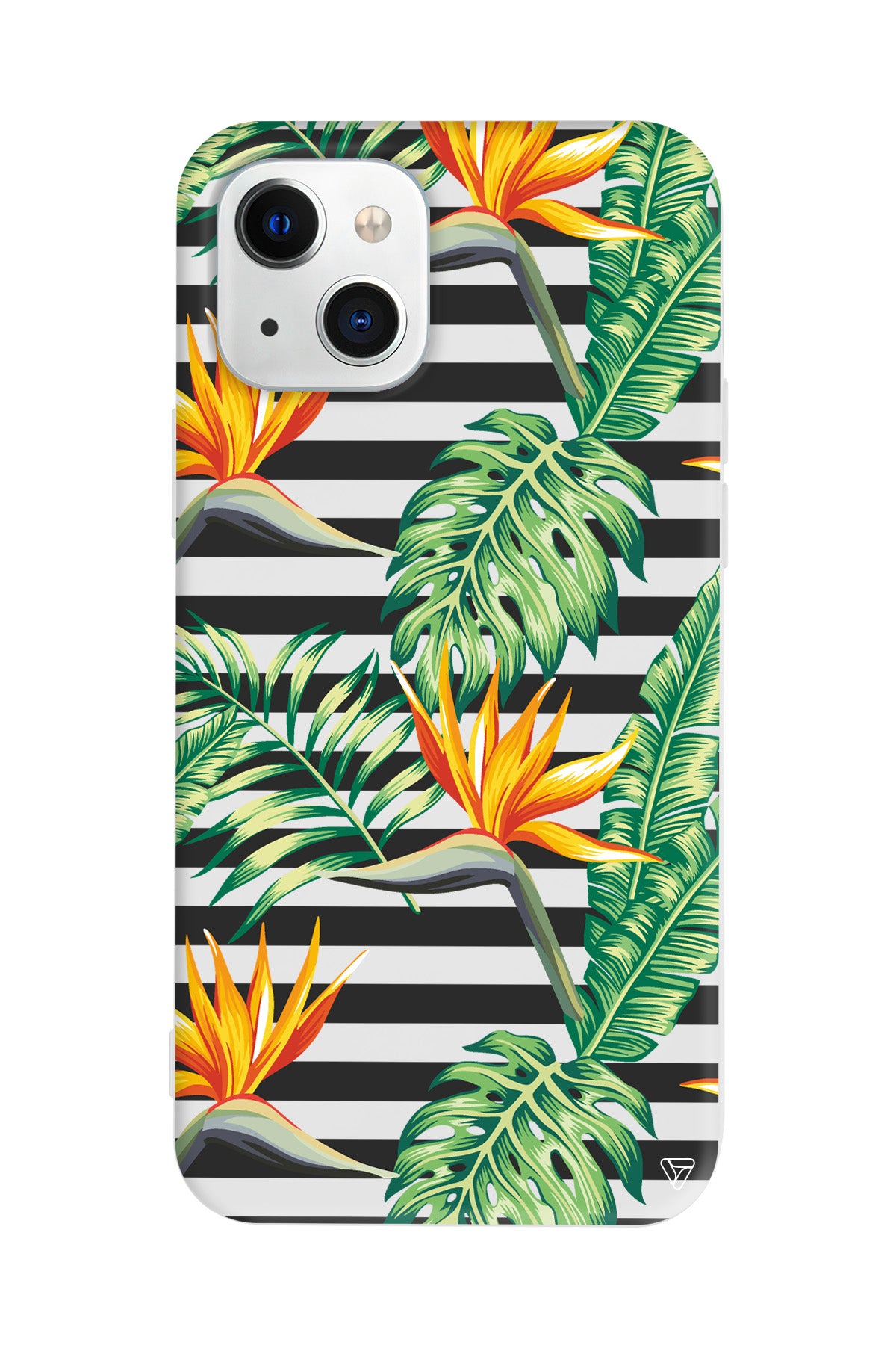 Botanic Line Lansman Model İçi Kadife Silikon Telefon Kılıfı