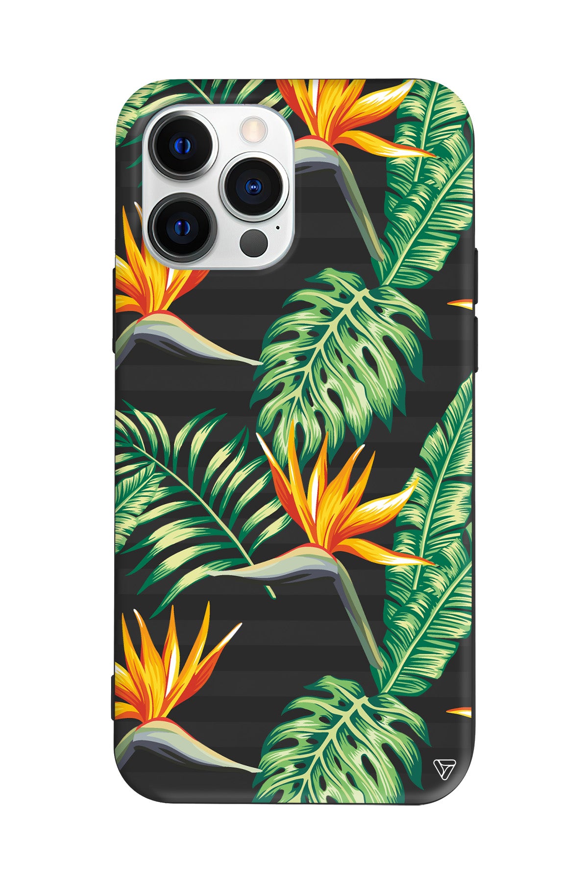 Botanic Line Lansman Model İçi Kadife Silikon Telefon Kılıfı