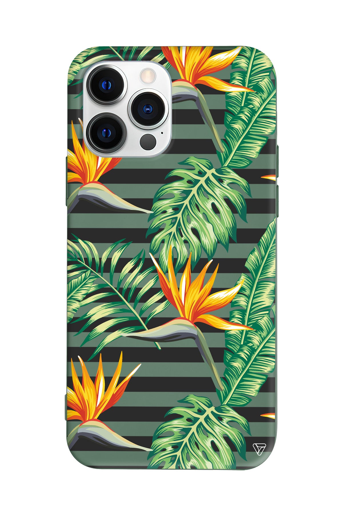 Botanic Line Lansman Model İçi Kadife Silikon Telefon Kılıfı