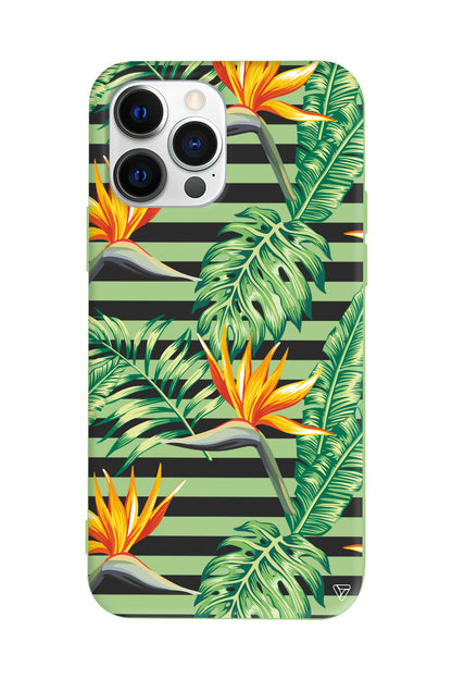 Botanic Line Lansman Model İçi Kadife Silikon Telefon Kılıfı