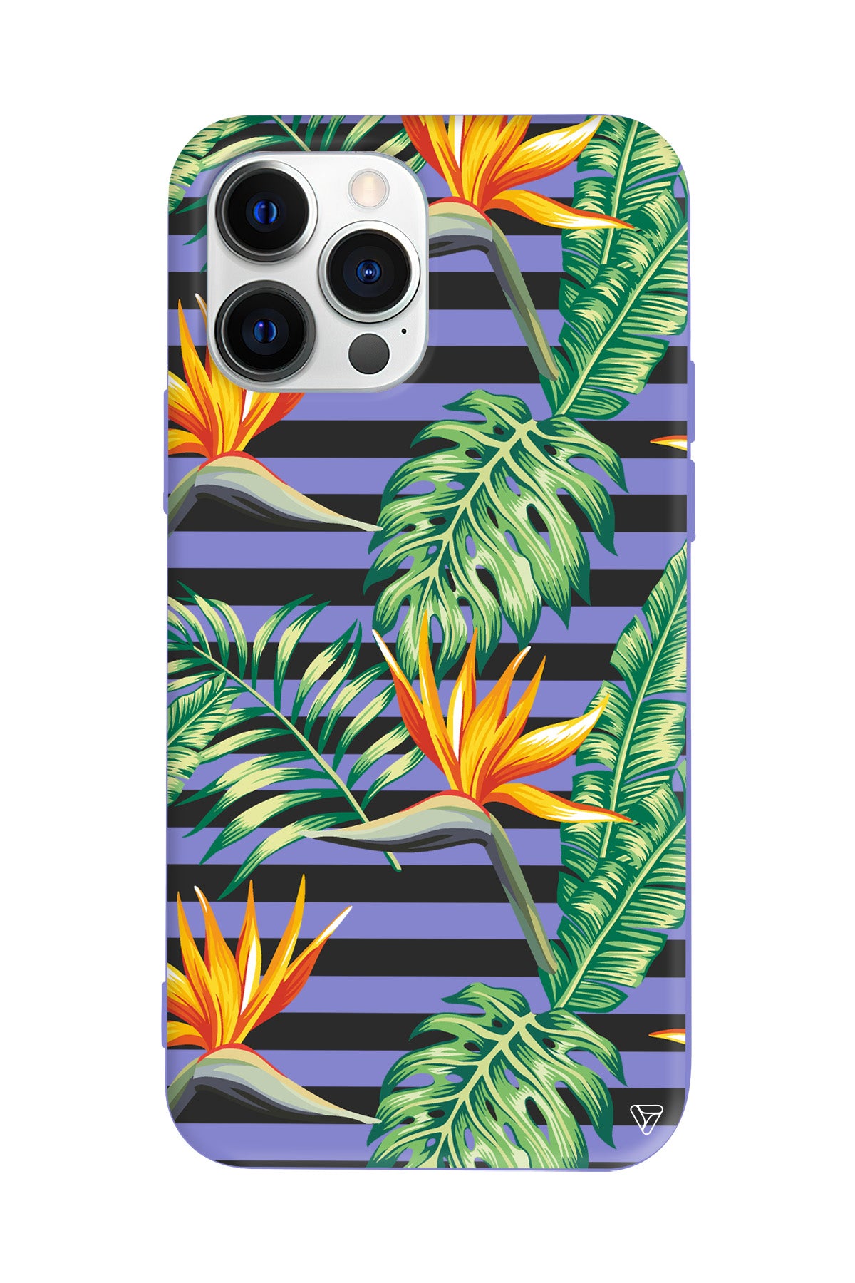 Botanic Line Lansman Model İçi Kadife Silikon Telefon Kılıfı