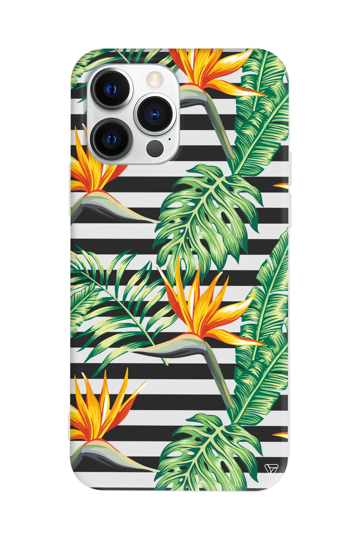 Botanic Line Lansman Model İçi Kadife Silikon Telefon Kılıfı