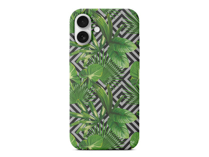 Tropik Çiçekler Lansman Model İçi Kadife Silikon Telefon Kılıfı – Plus Serisine Özel