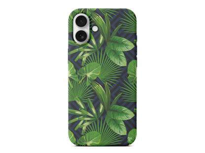 Tropik Çiçekler Lansman Model İçi Kadife Silikon Telefon Kılıfı