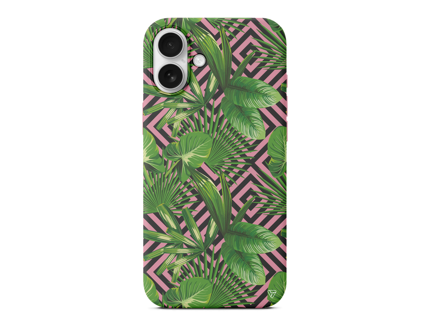 Tropik Çiçekler Lansman Model İçi Kadife Silikon Telefon Kılıfı