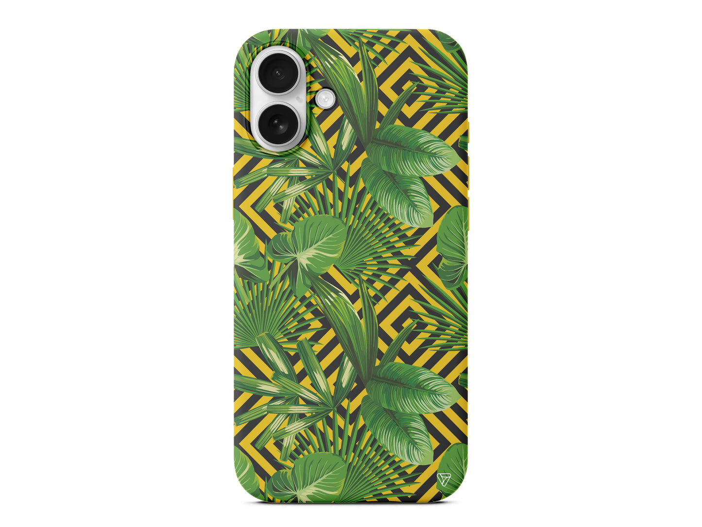 Tropik Çiçekler Lansman Model İçi Kadife Silikon Telefon Kılıfı