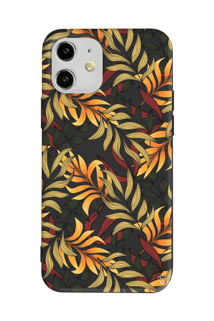 Floral Aura Lansman Model İçi Kadife Silikon Telefon Kılıfı