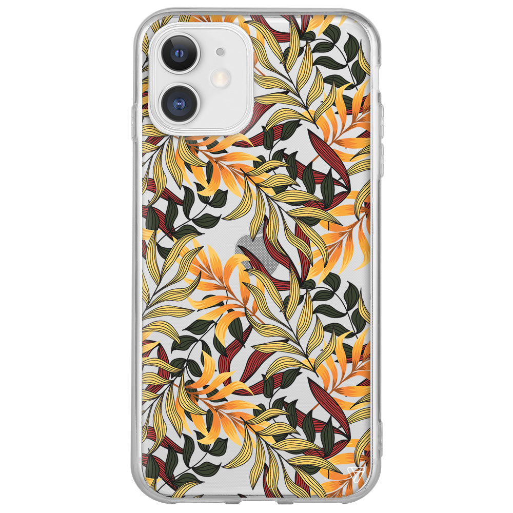 Floral Aura Lansman Model İçi Kadife Silikon Telefon Kılıfı