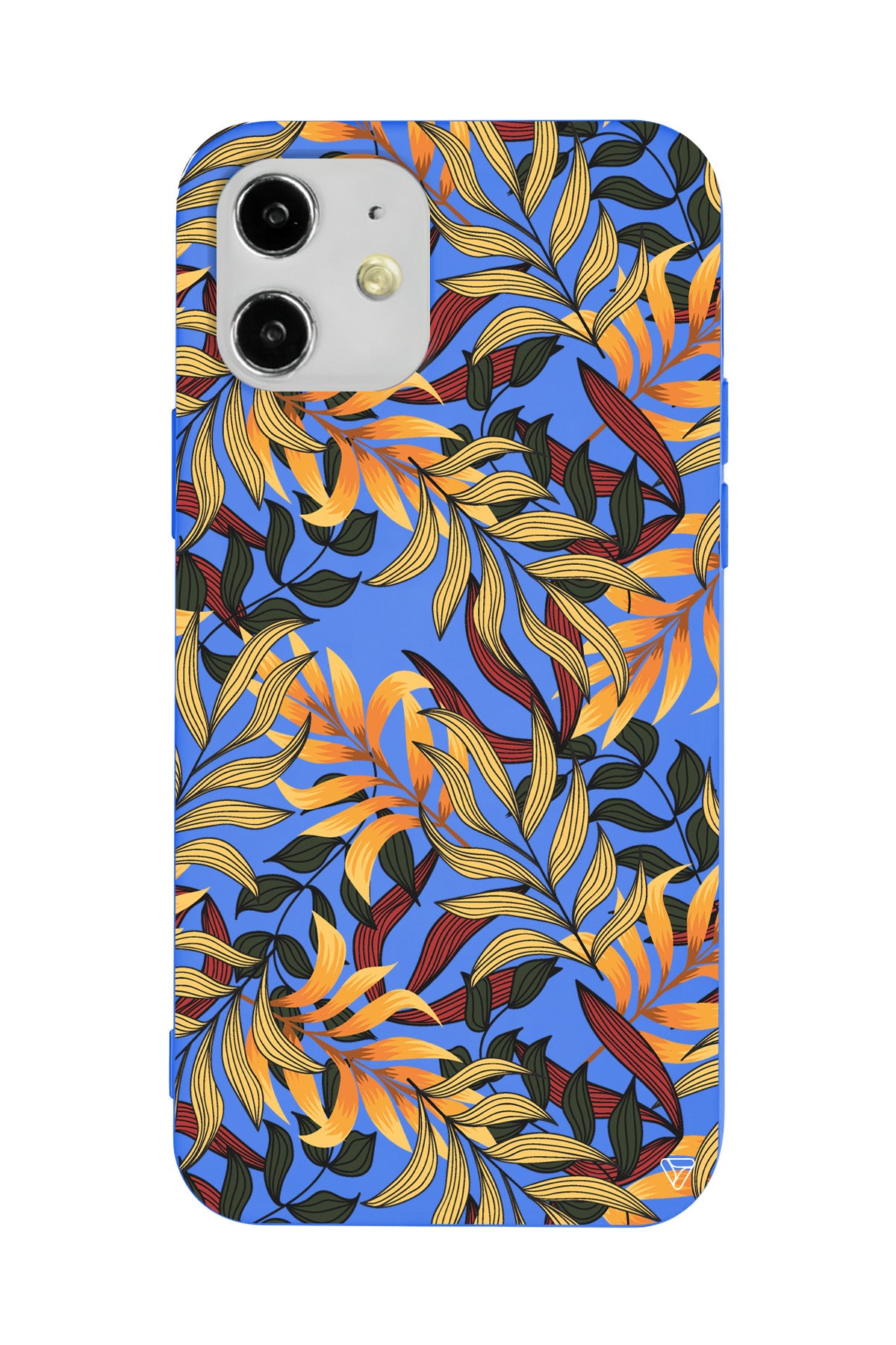 Floral Aura Lansman Model İçi Kadife Silikon Telefon Kılıfı