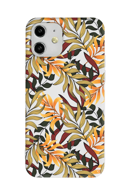 Floral Aura Lansman Model İçi Kadife Silikon Telefon Kılıfı