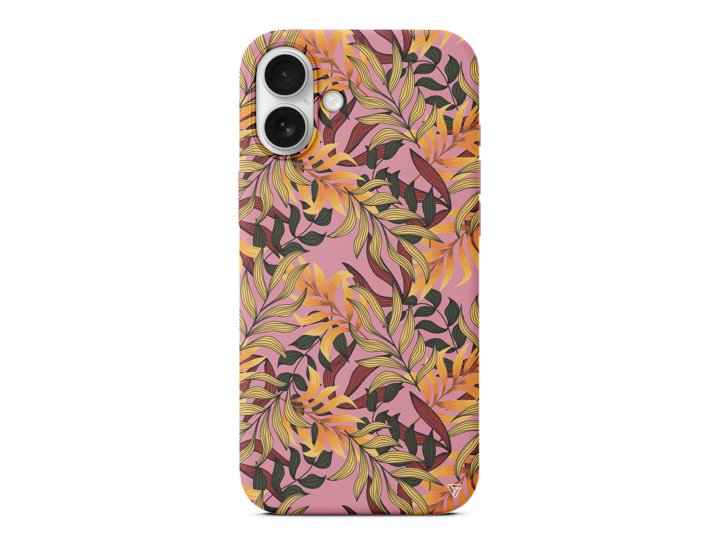 Floral Aura Lansman Model İçi Kadife Silikon Telefon Kılıfı