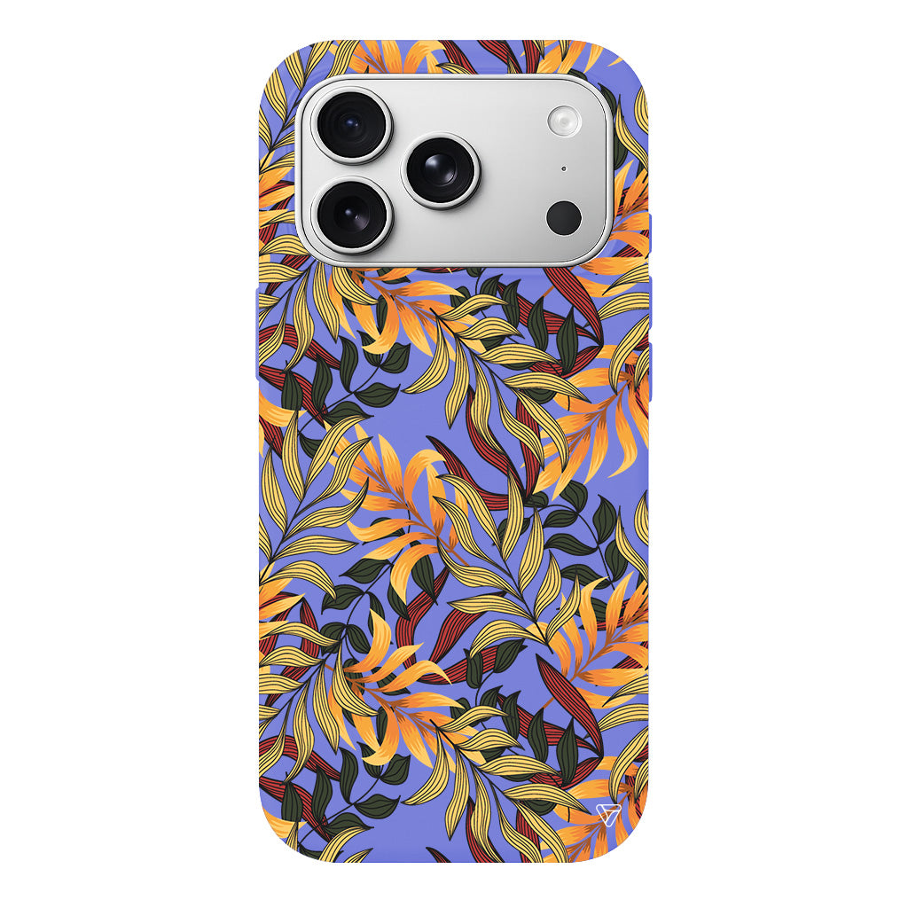 Floral Aura Lansman Model İçi Kadife Silikon Telefon Kılıfı