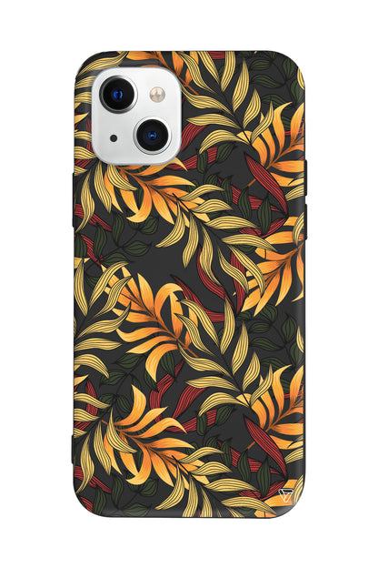 Floral Aura Lansman Model İçi Kadife Silikon Telefon Kılıfı