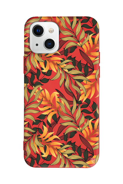 Floral Aura Lansman Model İçi Kadife Silikon Telefon Kılıfı – Plus Serisine Özel