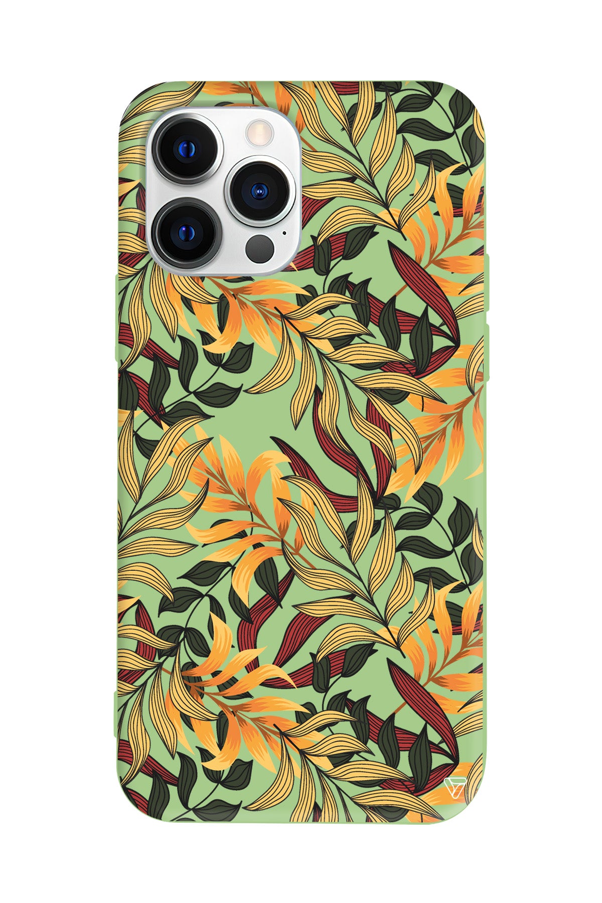 Floral Aura Lansman Model İçi Kadife Silikon Telefon Kılıfı