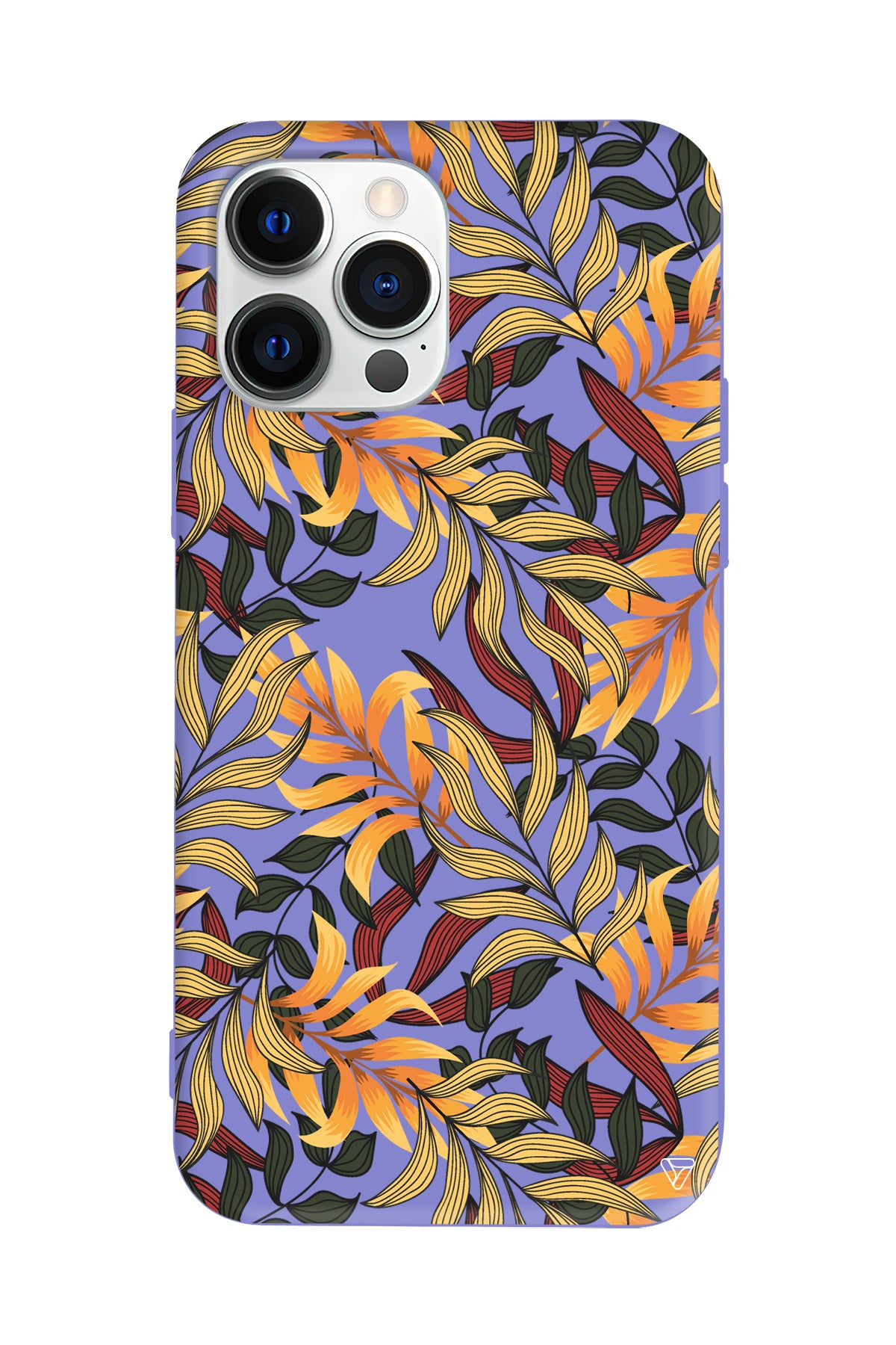 Floral Aura Lansman Model İçi Kadife Silikon Telefon Kılıfı