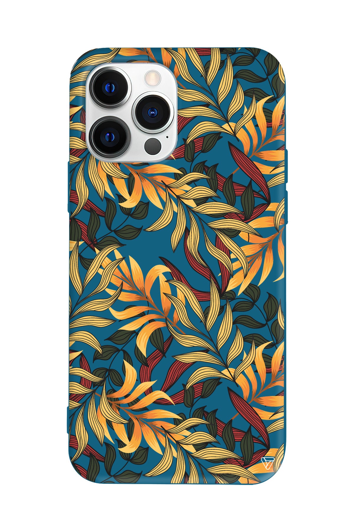 Floral Aura Lansman Model İçi Kadife Silikon Telefon Kılıfı