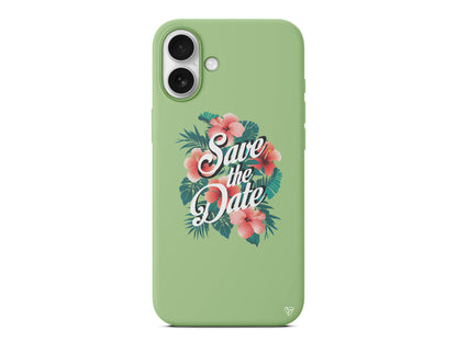 Save the Date Lansman Model İçi Kadife Silikon Telefon Kılıfı – Plus Serisine Özel