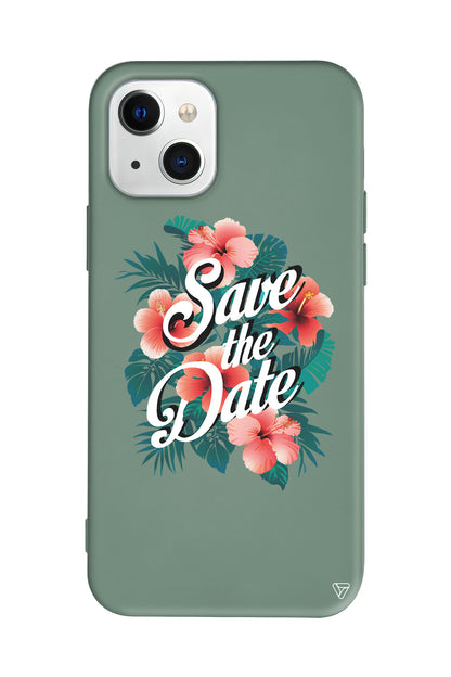 Save the Date Lansman Model İçi Kadife Silikon Telefon Kılıfı – Plus Serisine Özel