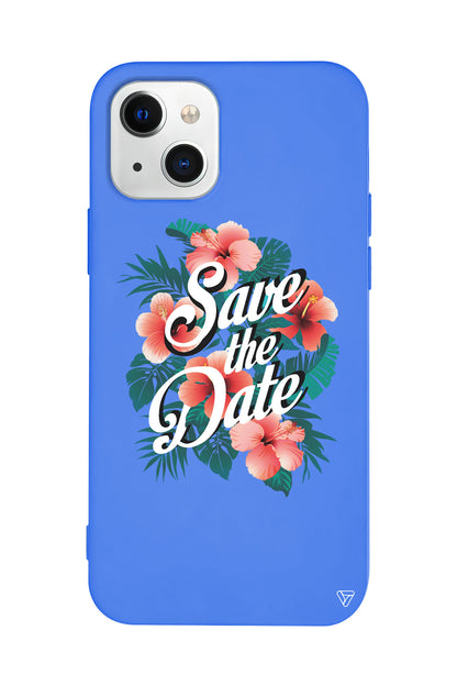 Save the Date Lansman Model İçi Kadife Silikon Telefon Kılıfı