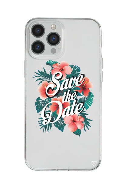 Save the Date Lansman Model İçi Kadife Silikon Telefon Kılıfı