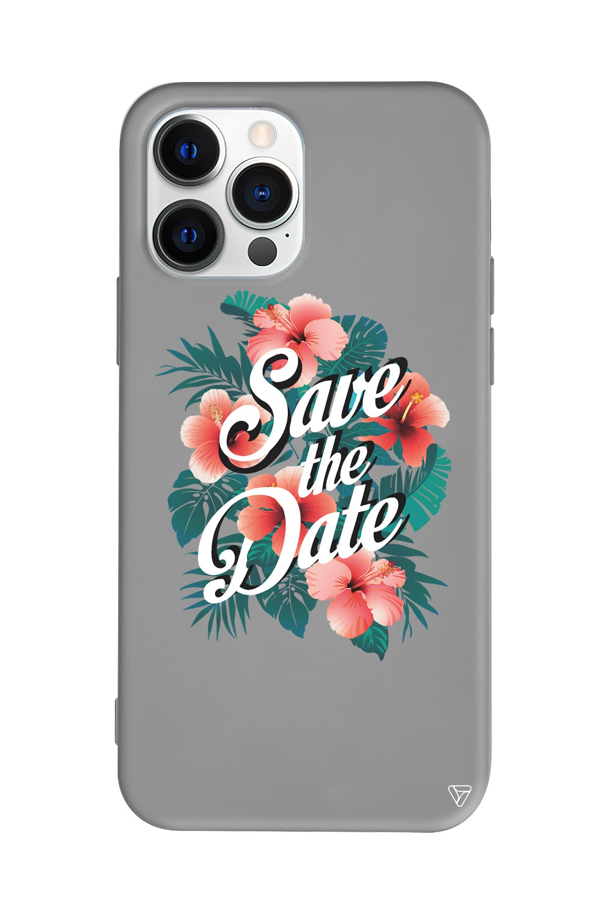 Save the Date Lansman Model İçi Kadife Silikon Telefon Kılıfı