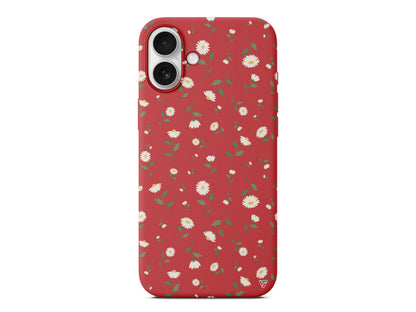 Ucusan Papatyalar Lansman Model İçi Kadife Silikon Telefon Kılıfı – Plus Serisine Özel