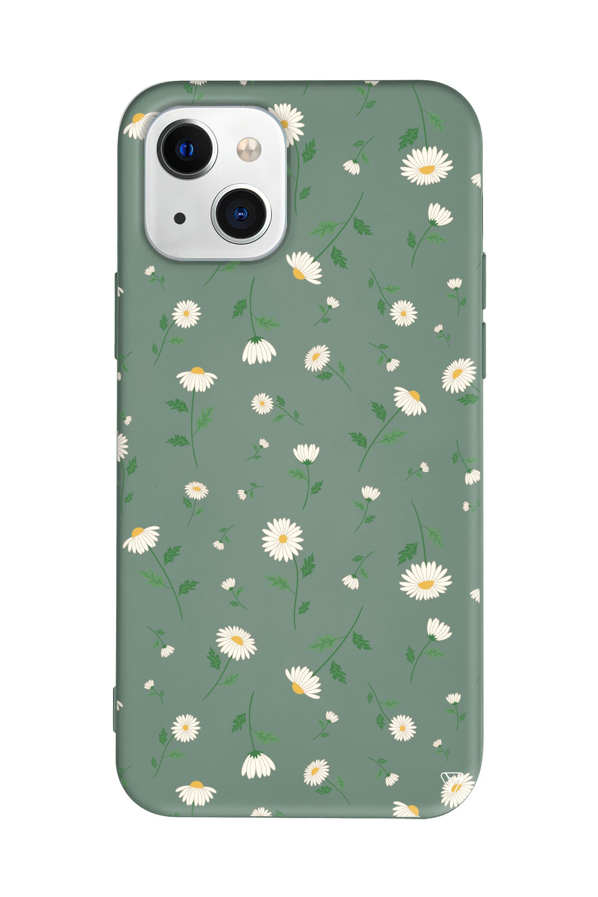 Ucusan Papatyalar Lansman Model İçi Kadife Silikon Telefon Kılıfı